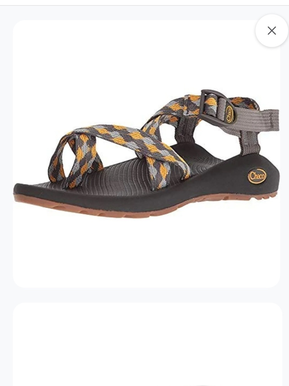 CHACO WOMEN'S Z2 CLASSIC QUILT GOLDEN hiking outdoor size 11